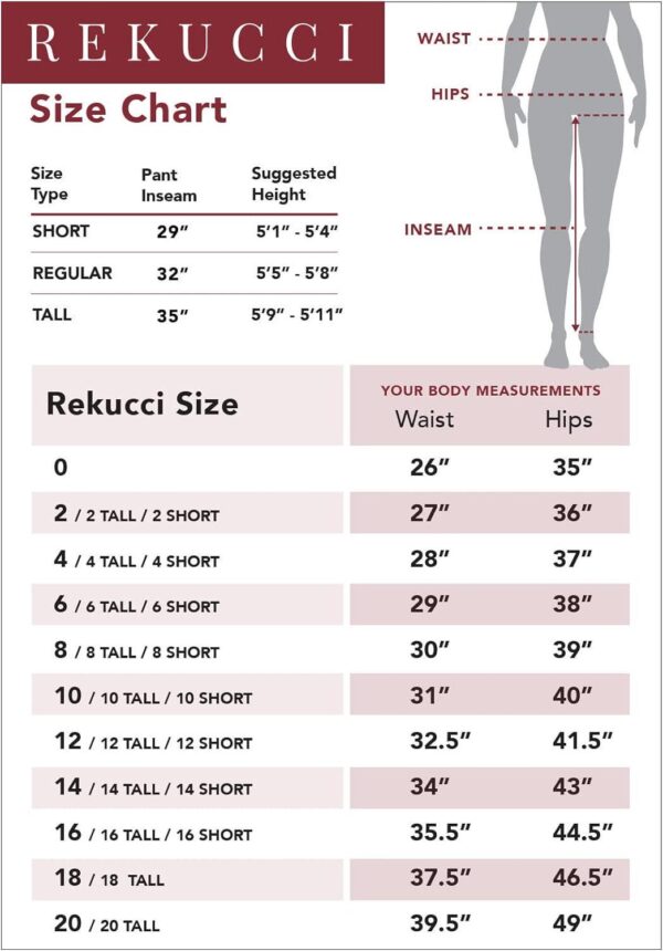 Rekucci Womens Ease into Comfort Bootcut Pant - Image 5