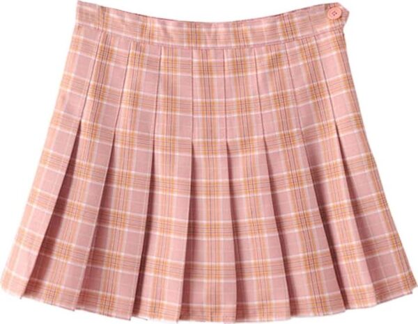 Sports High Waist with Underpants Tennis School Cheerleader Pleated Skirt - Image 5