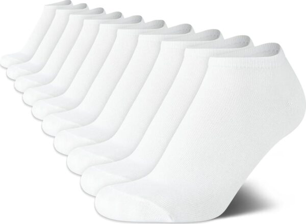 Steve Madden Women's Socks - 10 Pack Performance Cushion Low Cut Ankle Socks - Athletic Socks for Women