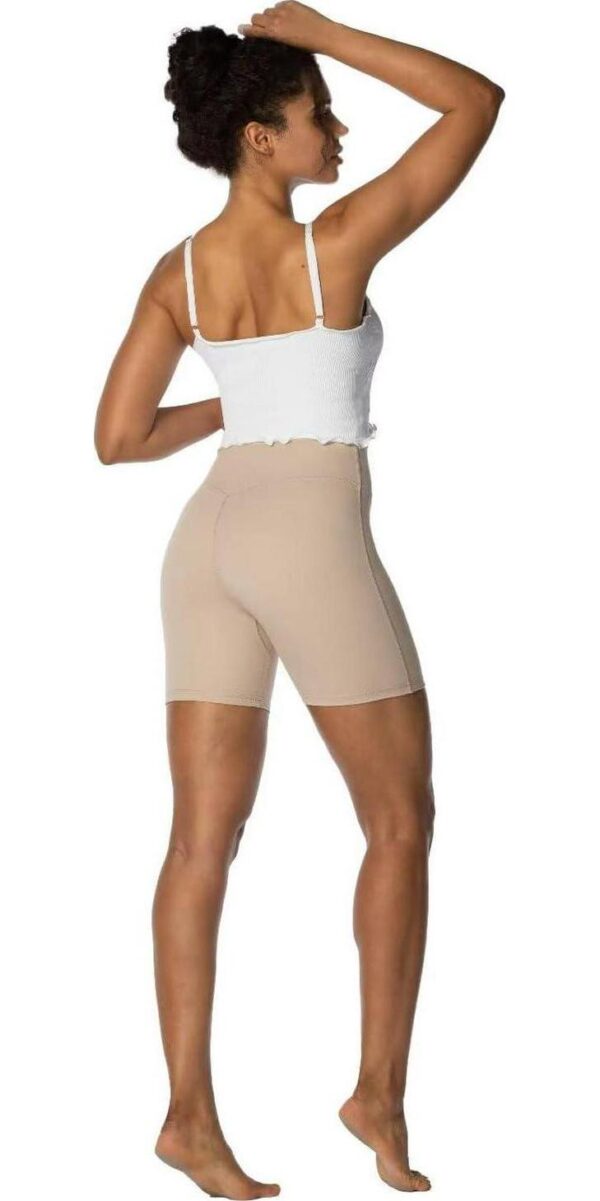 Sunzel Softmax Crossover Biker Shorts for Women, V Criss Cross High Waist Yoga Workout Gym Shorts with Tummy Control - Image 5