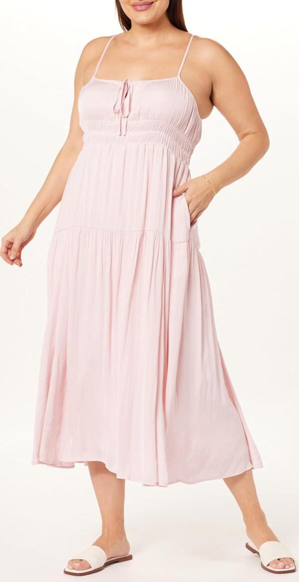 The Drop Women's Tavia Tie-Front Tiered Maxi Dress - Image 5
