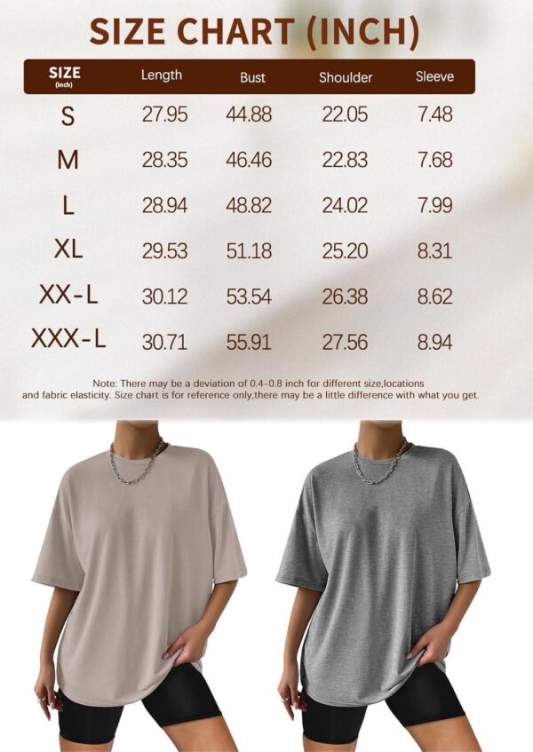 Trendy Queen Womens Fashion Workout T Shirts Athletic Plus Size Tops Summer Trendy Clothes 2024 Short Sleeve Spring Tee - Image 6