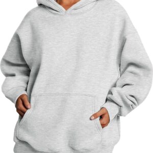 Trendy Queen Womens Oversized Hoodies Fleece Sweatshirts Long Sleeve Sweaters Pullover Fall Clothes with Pocket