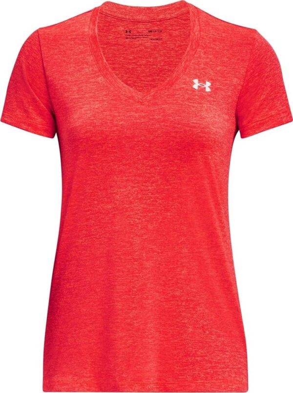 Under Armour Womens Tech V-Neck Twist Short-Sleeve T-Shirt