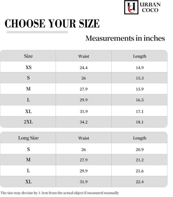 Urban CoCo Women's Basic Versatile Stretchy Flared Casual Mini Skater Skirt - Image 6