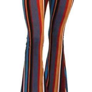 Vivicastle Women's USA Boho Comfy Stretchy Bell Bottom Flare Pants