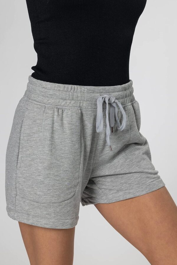 Women's French Terry Lounge Shorts Cozy Shorts - Image 5