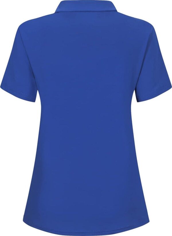 Women's Short Sleeve Golf Polo Shirts Tennis Shirts Sport T-Shirts Workout Tops - Image 2