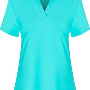 Women's Short Sleeve Golf Polo Shirts Tennis Shirts Sport T-Shirts Workout Tops