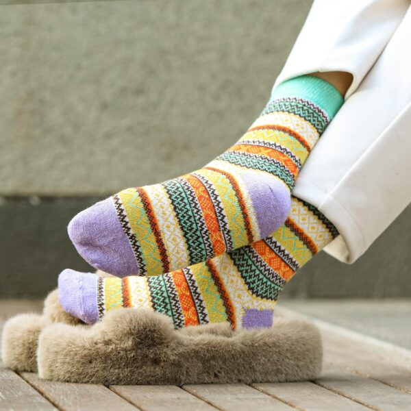 Wool Socks - Wool Socks for Women, Womens Wool Socks, Warm Socks for Women Men, Thick Winter Socks Cozy Socks - Image 6