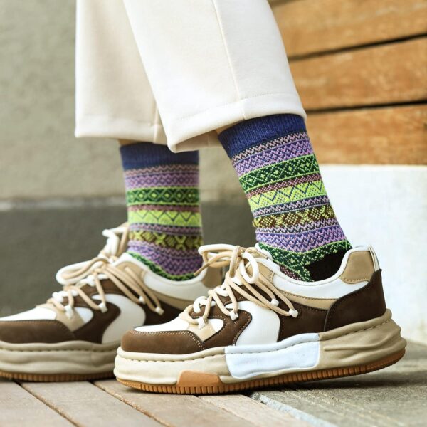 Wool Socks - Wool Socks for Women, Womens Wool Socks, Warm Socks for Women Men, Thick Winter Socks Cozy Socks - Image 7