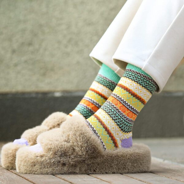 Wool Socks - Wool Socks for Women, Womens Wool Socks, Warm Socks for Women Men, Thick Winter Socks Cozy Socks - Image 8