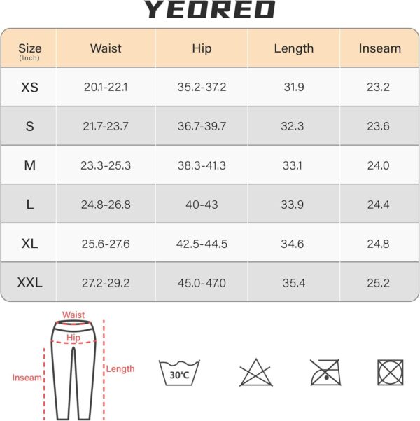 YEOREO Amplify Leggings for Women Seamless Scrunch Leggings Butt Lifting Gym High Waisted Athletic Leggings - Image 6