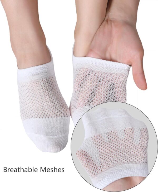 YZKKE No Show Socks Womens Cotton Low Cut Non Slip Casual Socks Invisible Flat Boat Liner Socks 8Pairs - Image 5